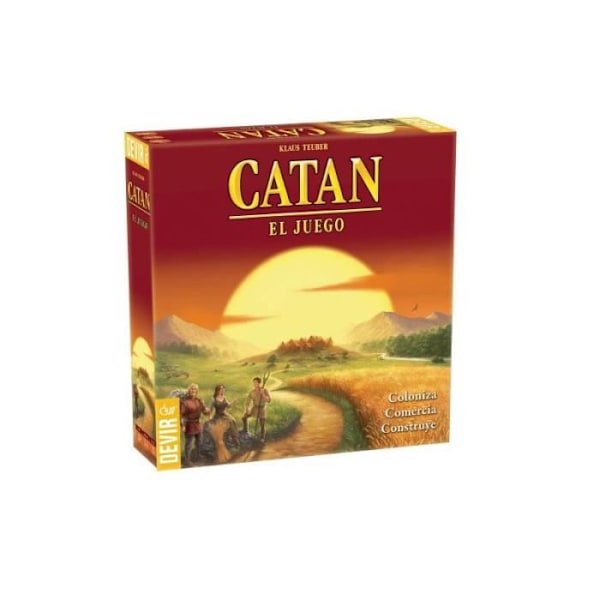 Lautapeli - Upouusi - Catania - Alkaen 3 vuotta - Mitat 31x31x38,5 cm