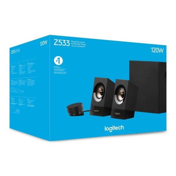 Högtalare PC - Trådad - Logitech - Z533 - Svart