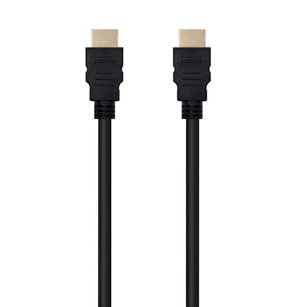 Nanokaapeli 10.15.3810. Kaapelin pituus: 10 m, Liitin 1: HDMI Type A (vakio), Liitin 1 sukupuoli: Uros, Liitin 2: HDMI