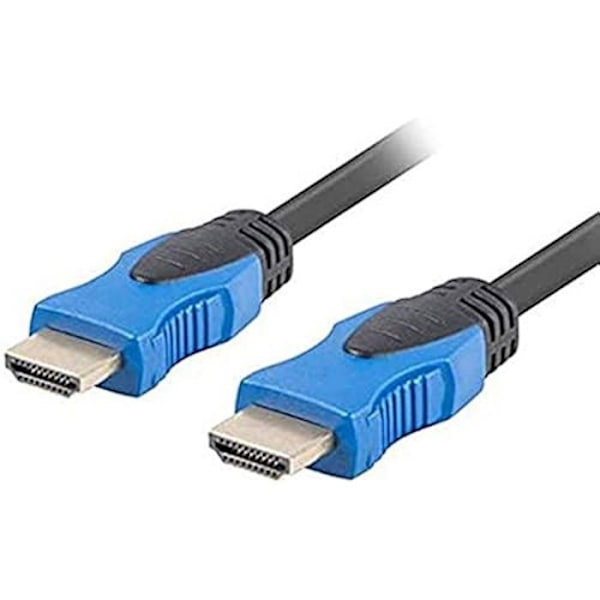 Lanbergin hdmi-kaapeli ca-hdmi-20cu-0200-bk kullatut uros/urosliittimet resoluutio jopa 38402160 20 metriä musta Svart