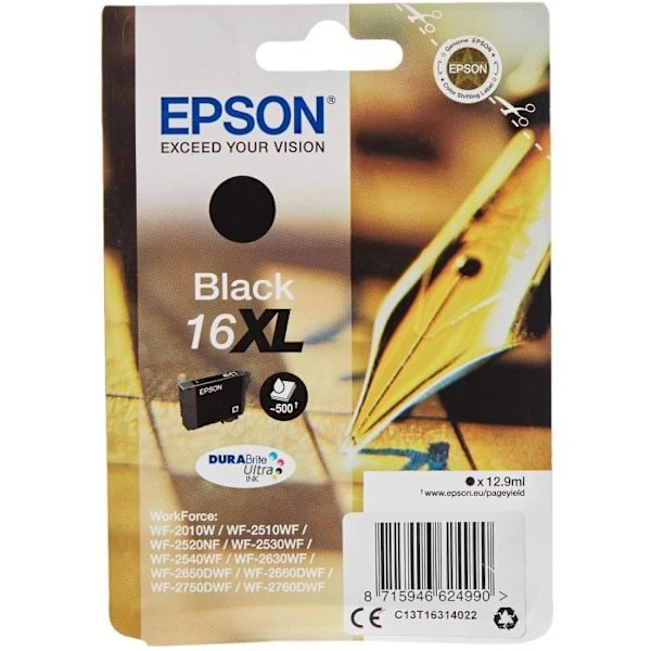 Epson PLUME BLACK XL blækpatron