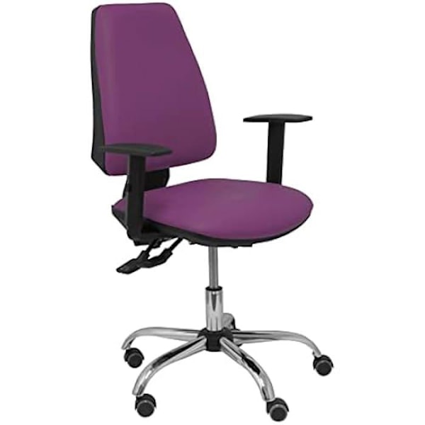 Kontorstol - PIQUERAS Y CRESPO - 14ASSP760B10CRRP - Ergonomisk - Viskoelastisk skum - Lilla Färg