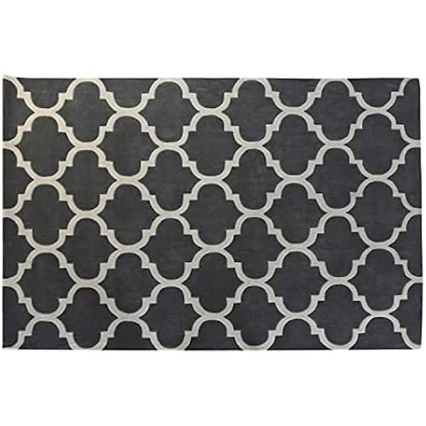 Tæppe - DKD HOME DECOR - Standard - Grå - 160 x 230 cm - Moderne grå