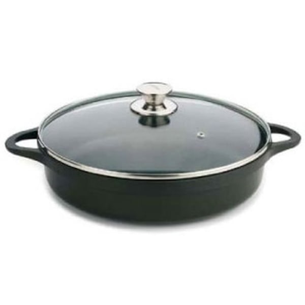 Valira 4135-25, sort, aluminium, sort, glas, 24 cm, 270 mm