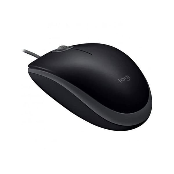 B110 Optinen hiiri - LOGITECH - USB - Musta - Kaapeli