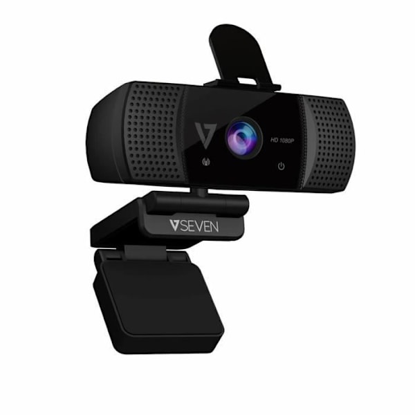 Webcam V7 WCF1080P Sort