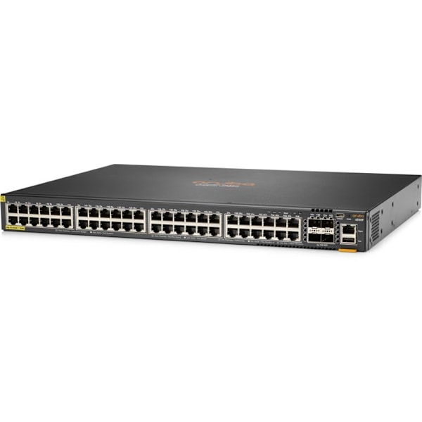 Kytkin - HPE - Aruba CX 6200F - 48 Gigabit PoE+ - 4 SFP+ 10G - 740W