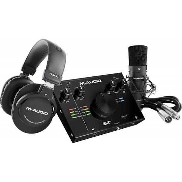 M-Audio - AIR192X4SPRO Pack interface + mikrofon + hovedtelefoner