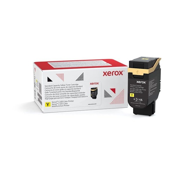 Tonerpatron - Xerox - C325 - Gul - Original - Pakke med 1