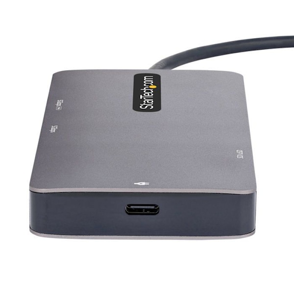 USB Multiport - Startech - 120B-USBC-MULTIPORT - 4K Ultra HD - HDR - 100W Pass-Through