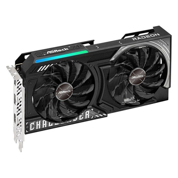 Grafikkort - ASRock - Radeon RX 9060 XT - 8GB GDDR6 - Ray Tracing - Aktiv kylning