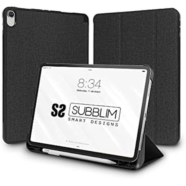 SUBBLIM Shock Case iPad 10,9" 10A sukupolven musta Svart