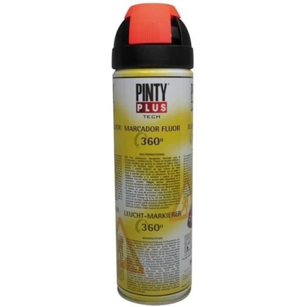 Orange byggsprayfärg T143 - 500 mL