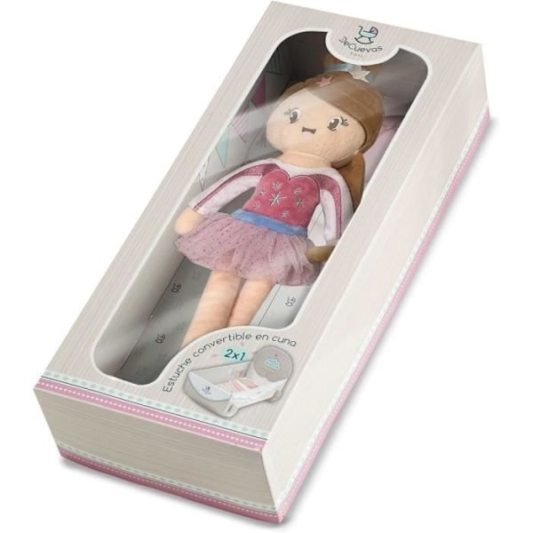Mjuk kroppsdocka - DeCuevas Toys - 20051 - Gala Collection rosa och vitt
