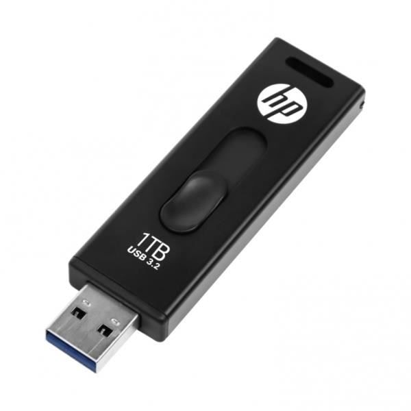 HP 1 TB X911W Hukommelseskort - USB Type-A - 3.2 Gen 1 - 500 MB/s - Sort Sort