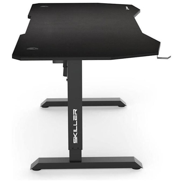 Sharkoon Skiller SGD20 spillebord, legeret stål, sort, bred