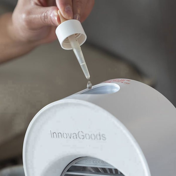 Mini Ultrasonic Luftfuktare Luftkonditionering Med Led Koolizer Innovagoods