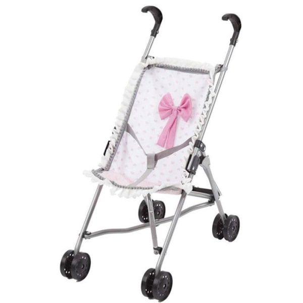 Barnvagn - Reig barnvagn - RER301411 - Bebe-Paseo Buggy-Go dockkäppvagn, , Rosa