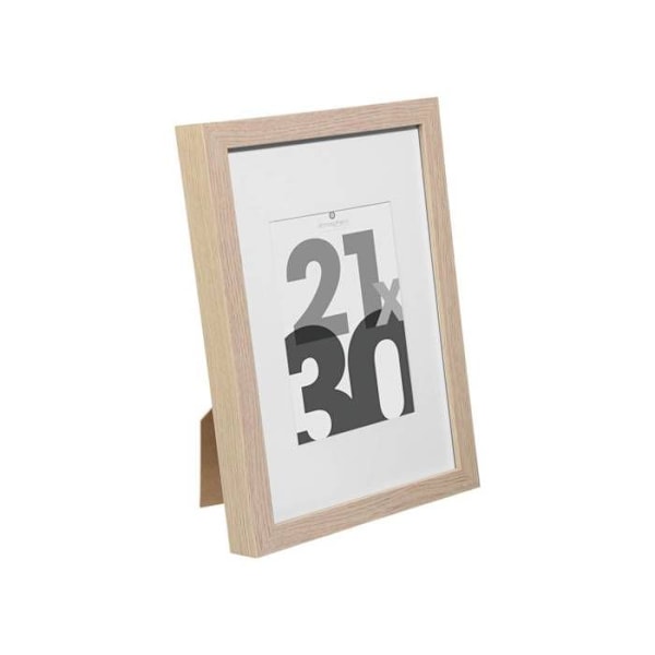 "Eva" fotoramme - træ og glas - 21x30 cm - Beige - Atmosphera indretningsarkitekt Beige