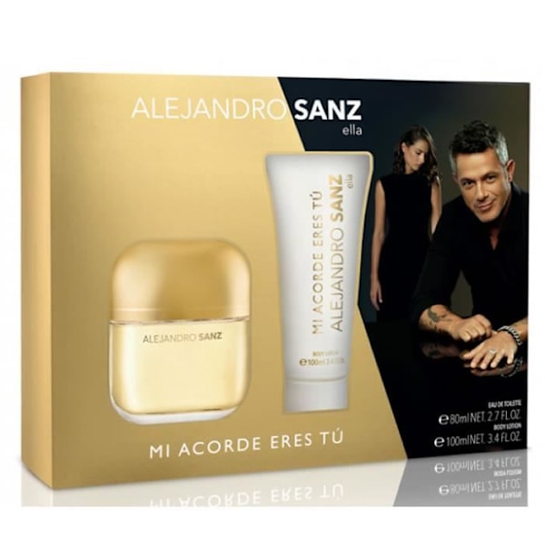 Alejandro Sanz Mi Acorde Eres Tu Eau De Toilette Spray 100ml Æske 2 produkter