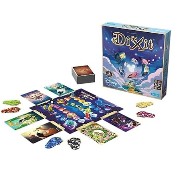 Dixit Disney Edition brädspel på spanska - Libellud - 3 till 8 spelare - 8+ år - 30 min
