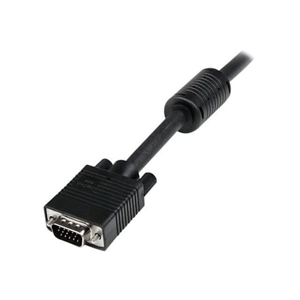 STARTECH 5m koaksialt VGA-kabel til skærm i høj opløsning - HD15 til HD15-ledning - M/M - Sort