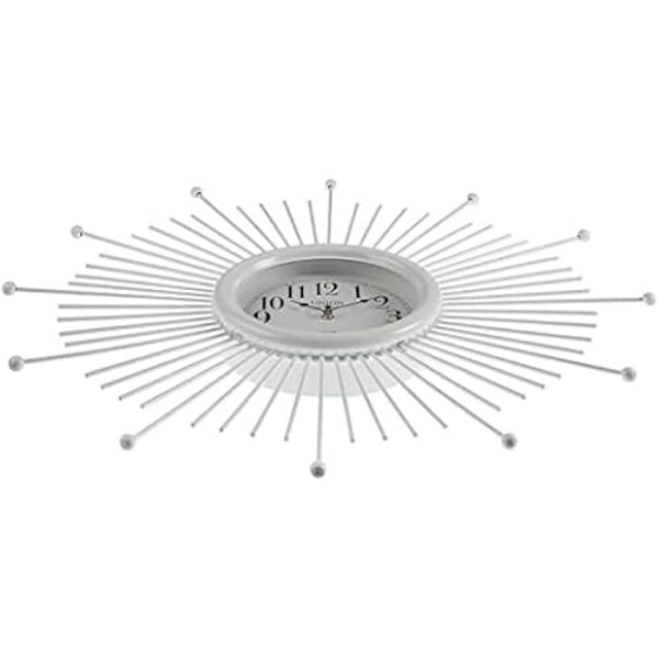 Vægur - VERSA - Maputo - Lydløs - Metal - 68 cm - Moderne design Flerfärgad