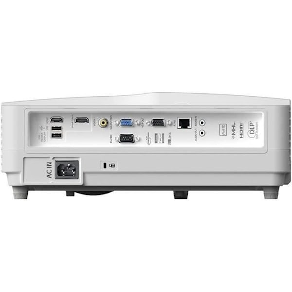 Optoma W340UST DLP-projektor - 3D - 4000 lumen - WXGA (1280 x 800) - 16:10 - 720p