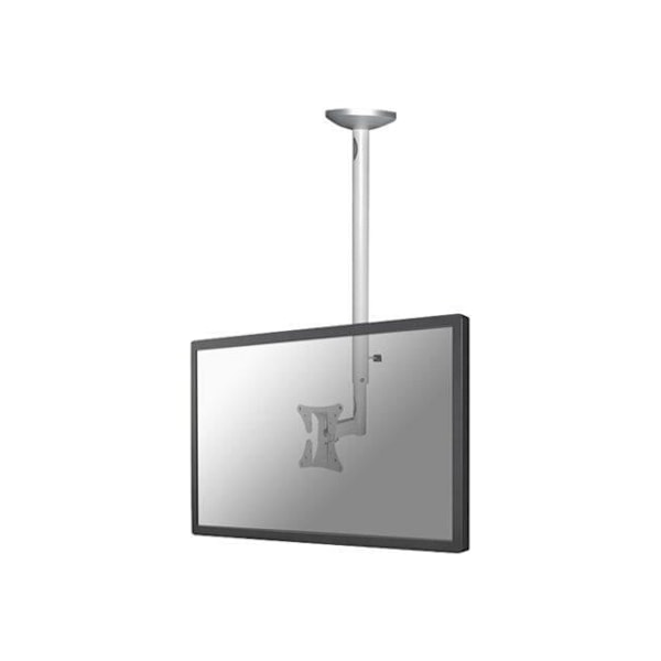 NEWSTAR Kattoteline plasma-/LCD-näytölle FPMA-C050SILVER - Kallista ja käännä) - Hopea - Näyttö: 10"-30"