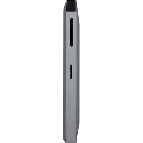 Dock USB-C 9 i 1 - AISENS - ASUC-9P001-GR - Aluminium - 100W PD - 4K HDMI