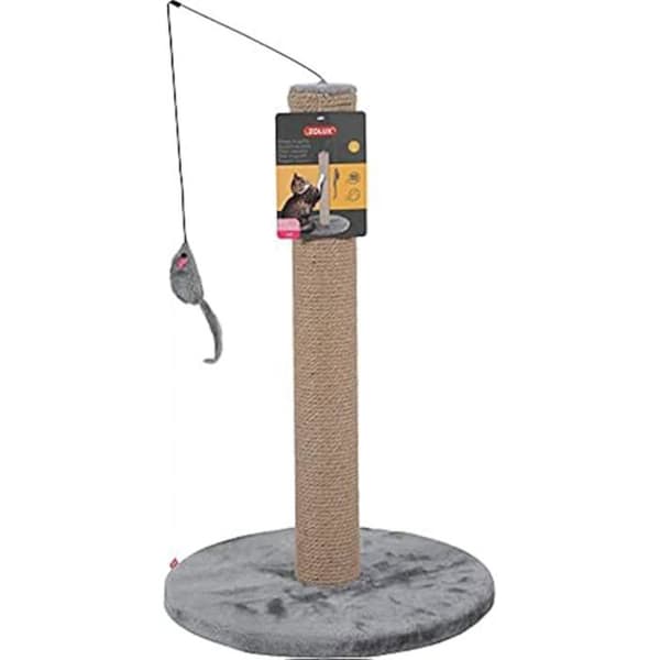 Klösträd - ZOLUX - 63 cm - Grå - Inomhus - Lek inkluderat Grå