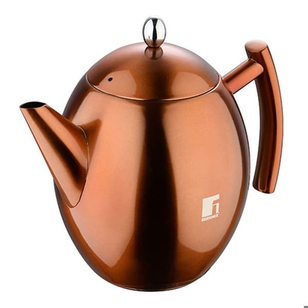 Kedel og Teapot - BERGNER - 1,75 L - Rustfrit stål - Kobber Koppar