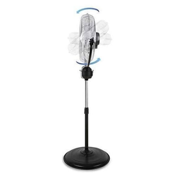 Orbegozo PWS 3050 2 i 1 industriventilator på stativ og væg, oscillerende funktion, fjernbetjening, 50 cm diameter, 3 hastigheder,