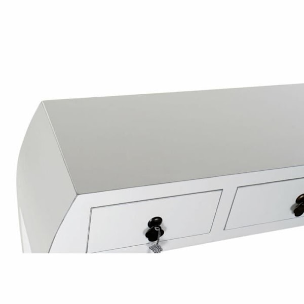 Konsol - Vit - Gran - MDF trä - 96 x 26 x 80 cm