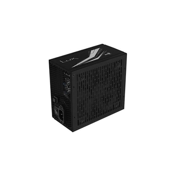 Sähkönsyöttö - AEROCOOL - Lux RGB 750W - 80 PLUS Pronssi - RGB - Hiljainen jäähdytys musta