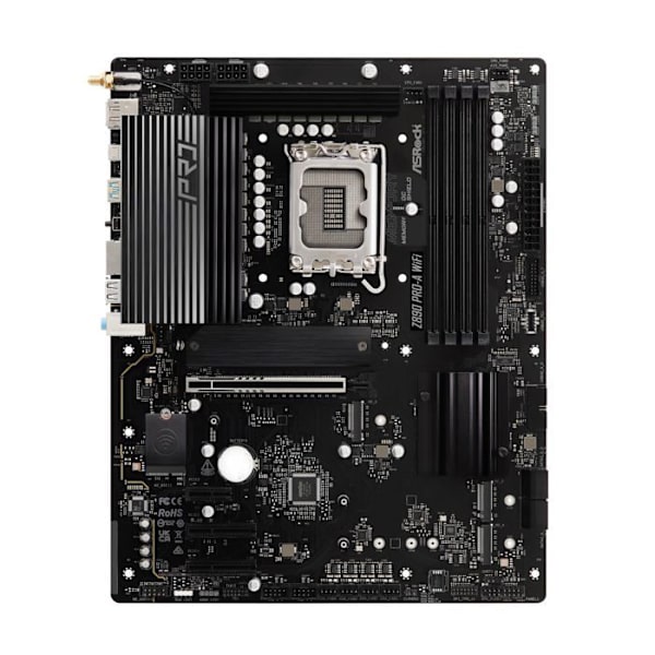 Emolevy - ASROCK - Z890 PRO-A WIFI - Piirisarja Z890 - Socket LGA1851 - DDR5