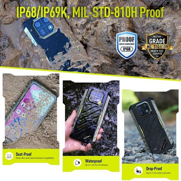 Ulefon e Armor X32 6/128GB blå