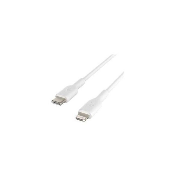 BELKIN - kaapeli - PVC C-LTG 1M, WHT - PVC C-LTG 1M,