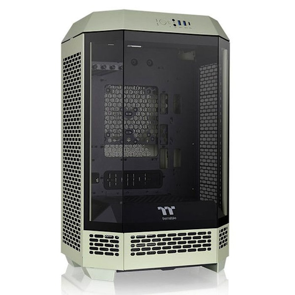 Boîte Micro Tower - THERMALTAKE - 300 - Matcha Grøn - RGB - Micro ATX Grøn