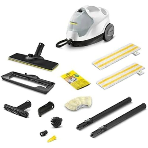 Dampvasker - Kärcher - Vaporette 1.512-640.0 - 2000 W - Kapacitet 0,35 L - Dampudslip 110 g/min Vit