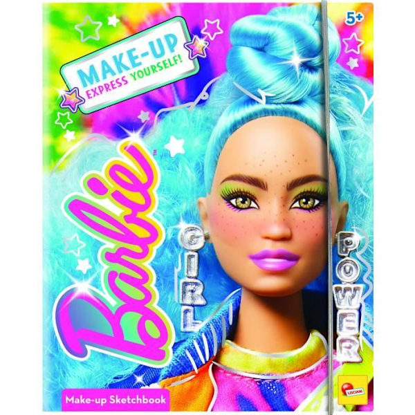 Sketchbook - Barbie Sketch Book Make Up - Lisciani - Att lära sig och göra smink Flerfärgad
