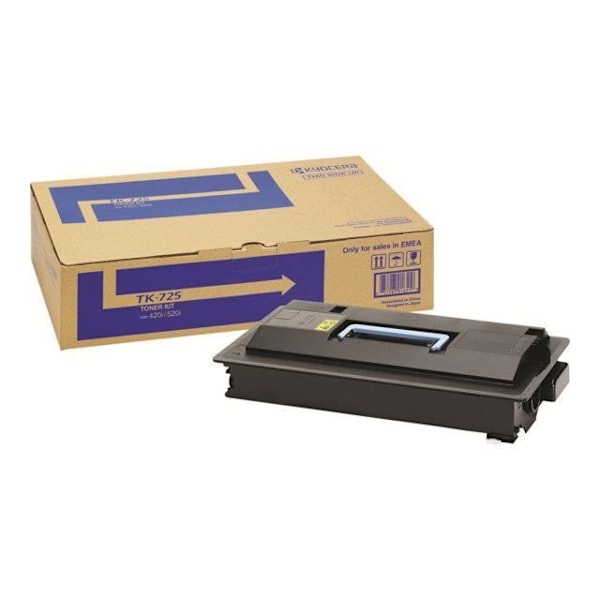 Kyocera TK 725 tonerpatron - Sort - 34.000 sider - TASKalfa 420i, 520i