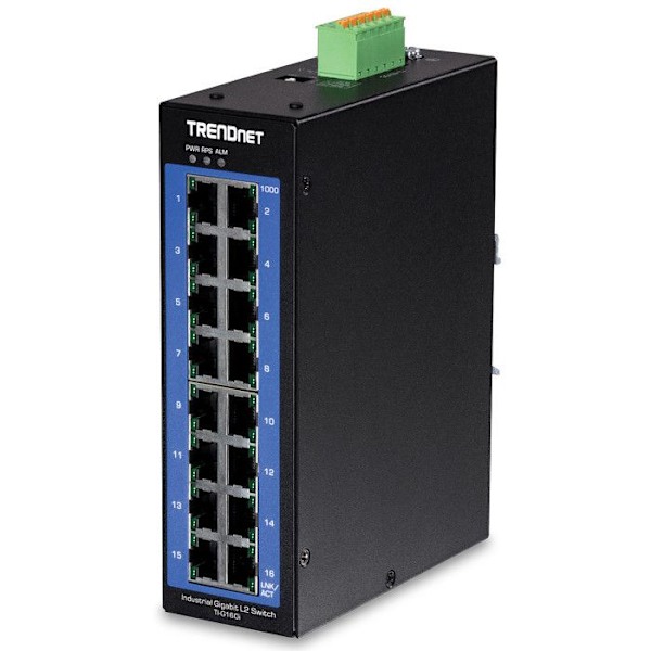 Switch Trendnet TI-G160I Svart