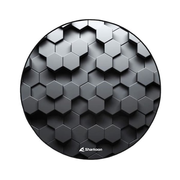 tappetino gaming sharkoon sfm11 120x120 bianco-nero [4044951034345]