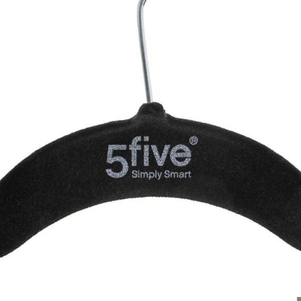 Bukseholdere - FIVE - Sæt med 2 - Sort filt - Moderne - ABS og nylon Svart