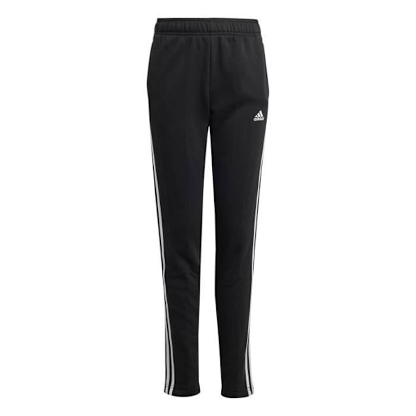 Barnträningsdräkt - Adidas - Tiberio 3-Stripes - Färgblock Svart - Långa Ärmar - Andas Svart 15-16 år gammal