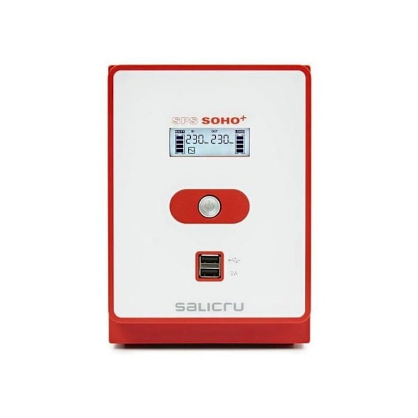SAI Off Line - Salicru - 647CA000004 - 720W - 1200 VA - Punainen
