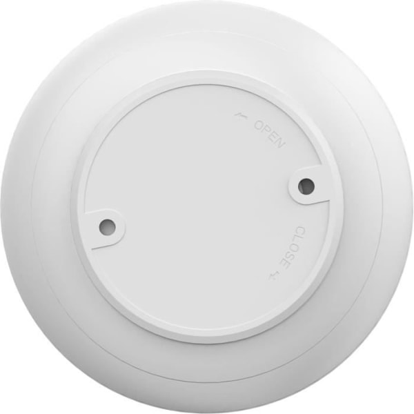 Røgdetektor - EZVIZ - T4C - 360° detektion - 85dB sirene - Lysalarm - Batteri med lang levetid hvid