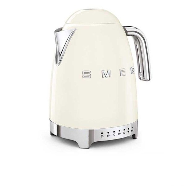 Vattenkokare - Smeg - KLF04CREU - 1,7 liter - 2400 Watt - Creme Grädde