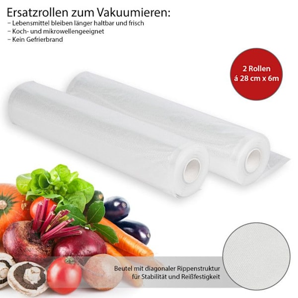 ProfiCook Rulle til Vakuumforsegler 28 x 60 cm - VK1015ROLL